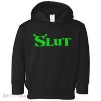 Slut Funny Meme Logo Toddler Hoodie thumb 0