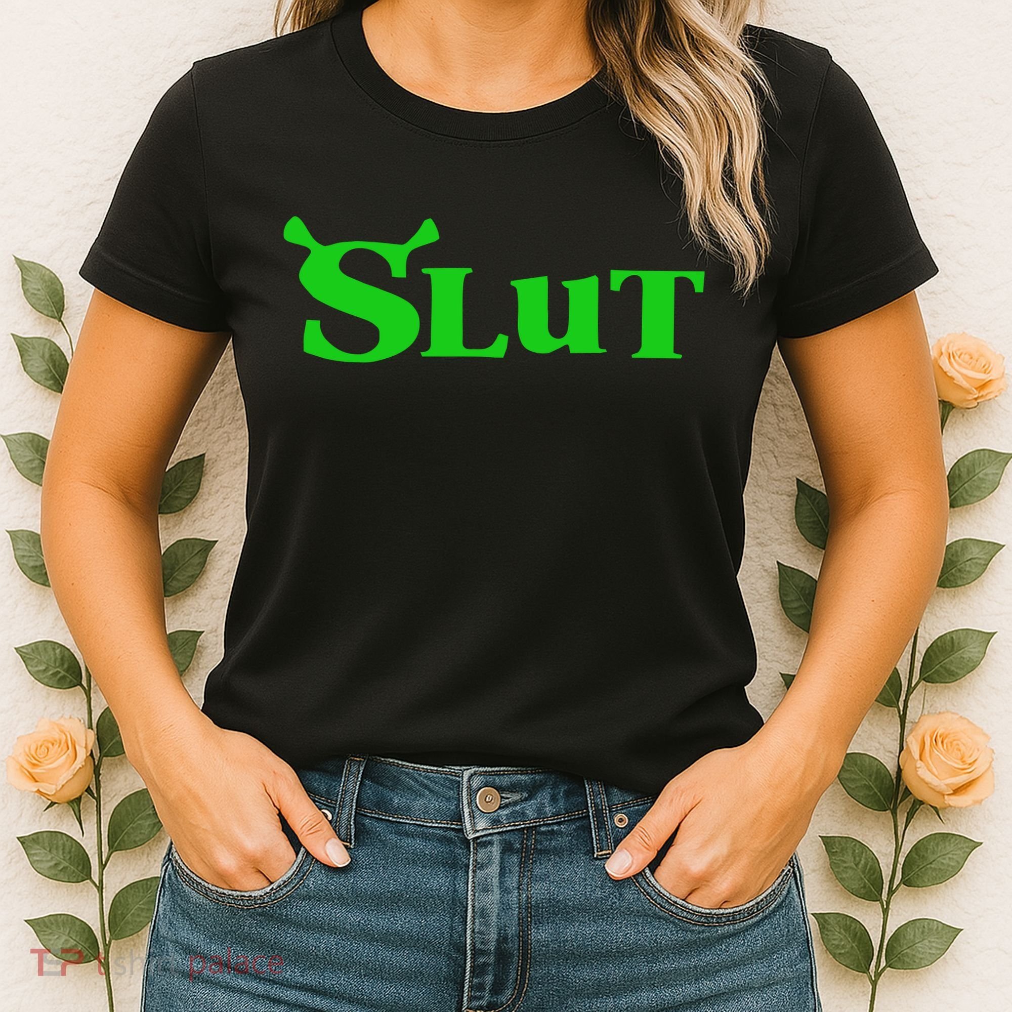 Slut Funny Meme Logo Women's T-Shirt