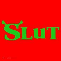 Slut Funny Meme Logo Santa Hat thumb 1