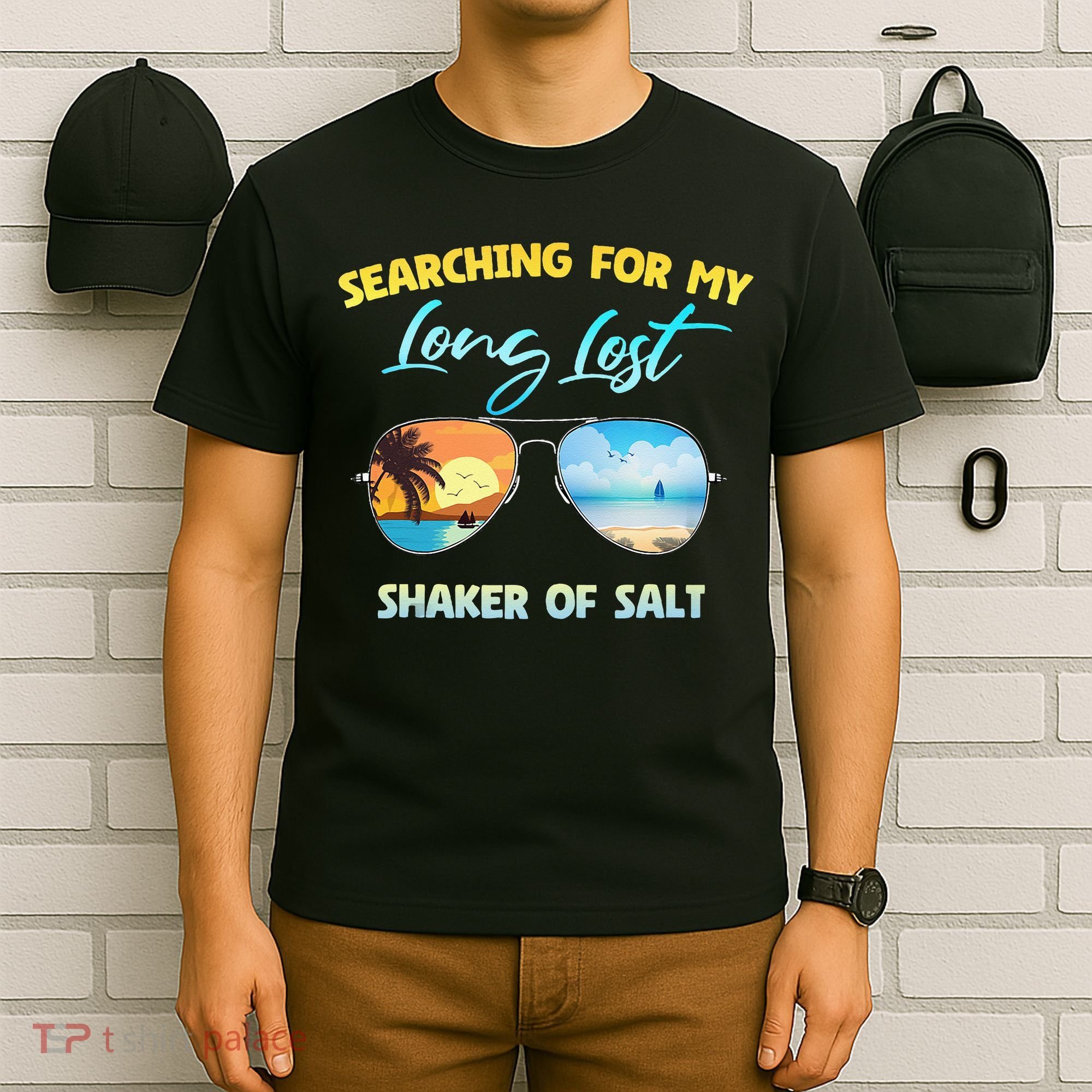 Searching For My Long Lost Shaker Of Salt Shaker Man Vintage T-Shirt