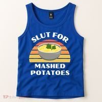 Slut For Mashed Potatoes Tank Top thumb 2