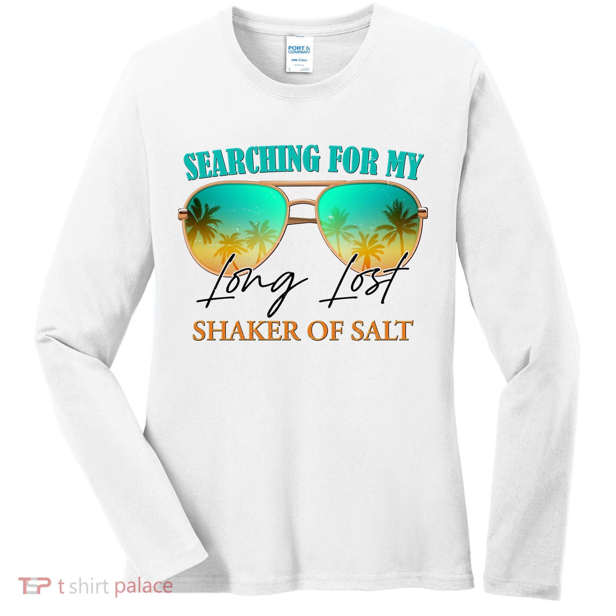 Searching For My Long Lost Shaker Of Salt Women's Long Sleeve Shirt