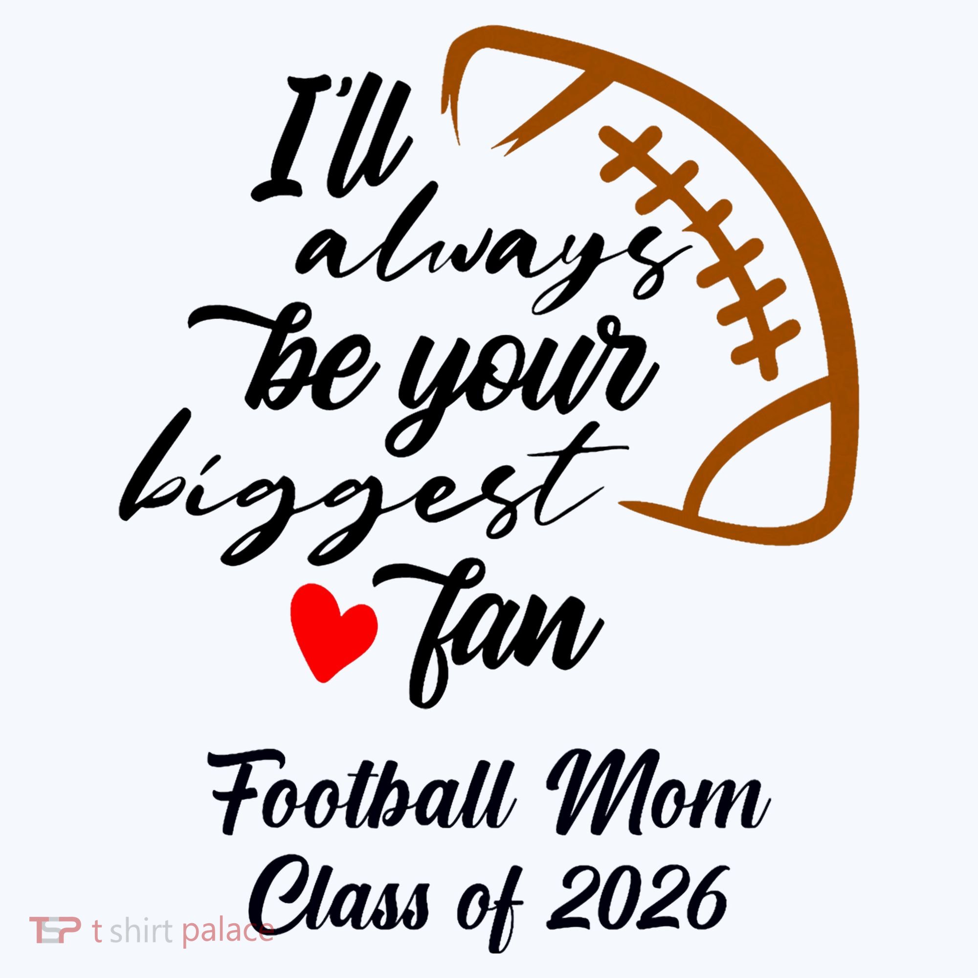 Senior Football Mom Class Of 2026 Graduation Graduate Coffee Mug