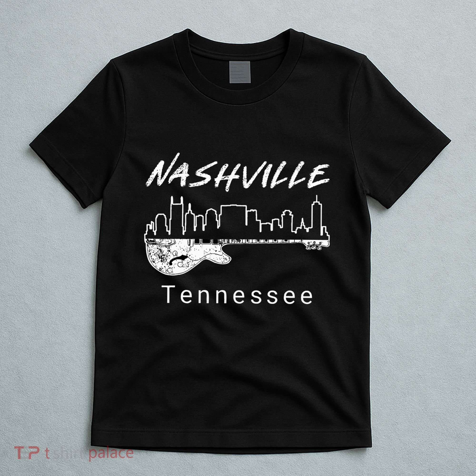 Souvenir From Nashville Guitar Nashville T-Shirt