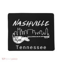 Souvenir From Nashville Guitar Nashville Mousepad thumb 0