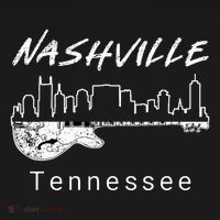 Souvenir From Nashville Guitar Nashville Ornament thumb 1
