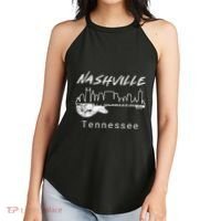 Souvenir From Nashville Guitar Nashville Women's Perfect Tri Rocker Tank thumb 2