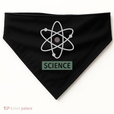 Science For Nerd Atom Graphic Scientific Gift USA-Made Doggie Bandana