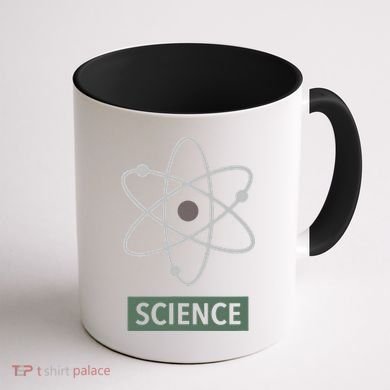 Science For Nerd Atom Graphic Scientific Gift Coffee Mug back