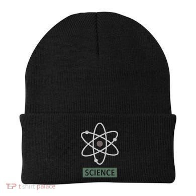 Science For Nerd Atom Graphic Scientific Gift Beanie