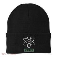 Science For Nerd Atom Graphic Scientific Gift Beanie thumb 0