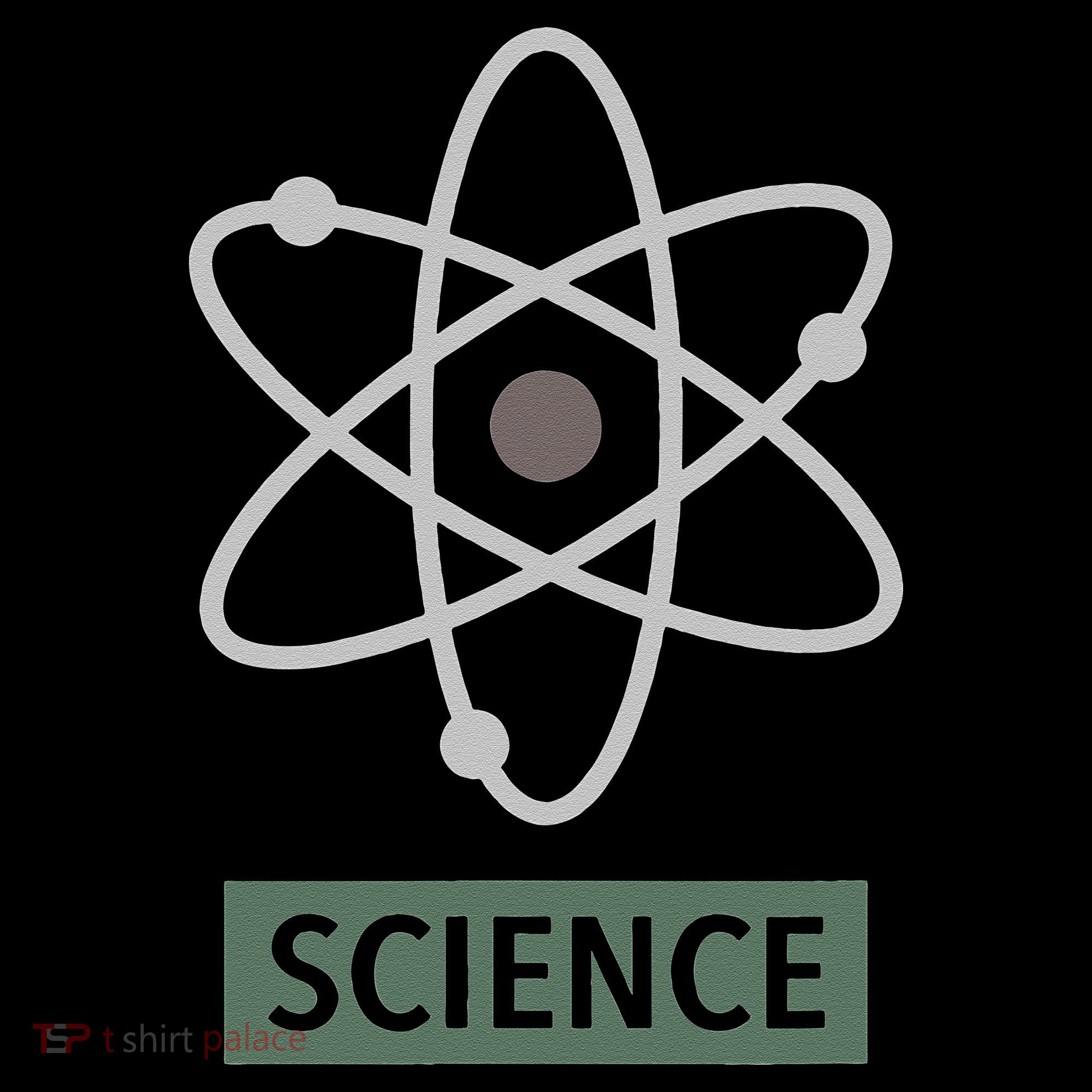 Science For Nerd Atom Graphic Scientific Gift Coaster