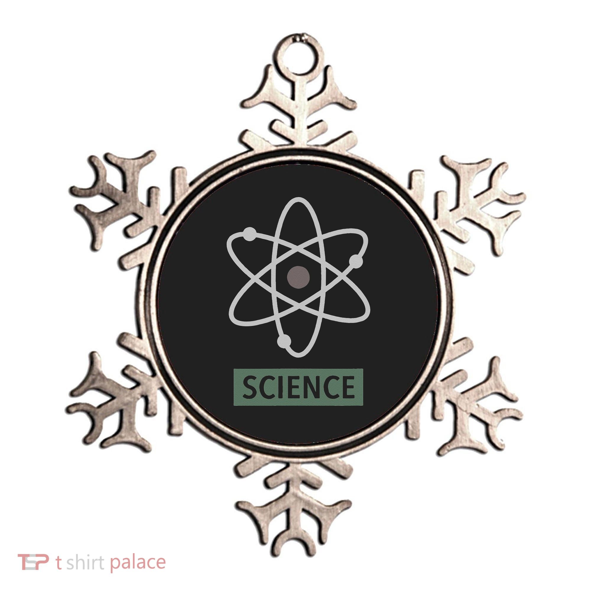 Science For Nerd Atom Graphic Scientific Gift Ornament