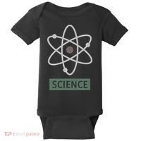 Science For Nerd Atom Graphic Scientific Gift Baby Bodysuit thumb 0