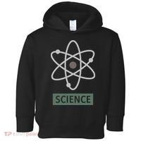 Science For Nerd Atom Graphic Scientific Gift Toddler Hoodie thumb 0