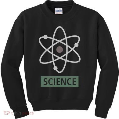 Science For Nerd Atom Graphic Scientific Gift Kids Sweatshirt