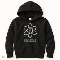 Science For Nerd Atom Graphic Scientific Gift Kids Hoodie thumb 0