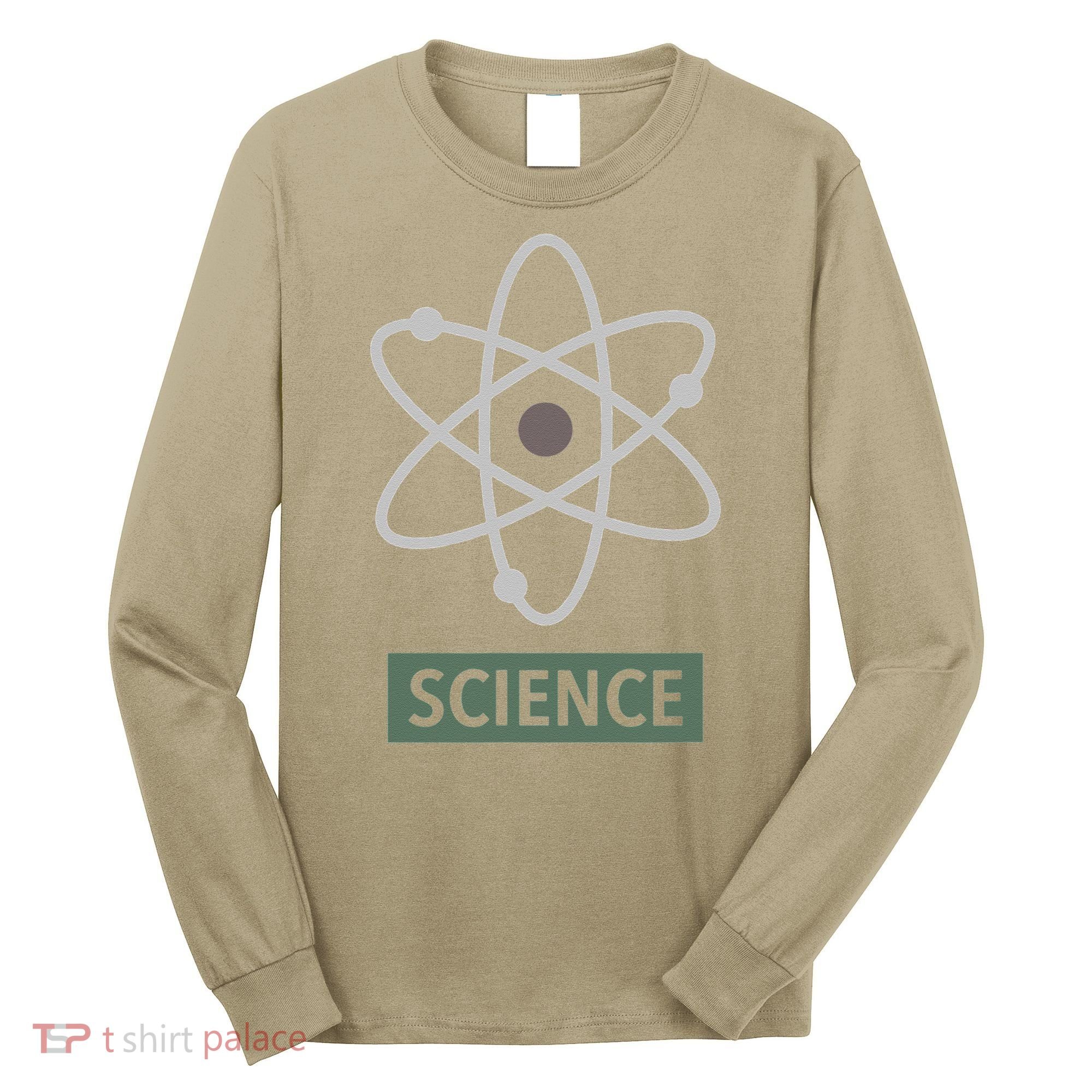 Science For Nerd Atom Graphic Scientific Gift Long Sleeve Shirt