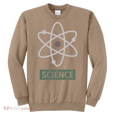 Science For Nerd Atom Graphic Scientific Gift Sweatshirt