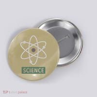 Science For Nerd Atom Graphic Scientific Gift Button thumb 0