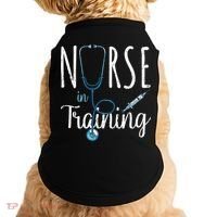 Stethoscope Future Nurse Nursing School Nursery Nurse Gift Doggie Tank thumb 0