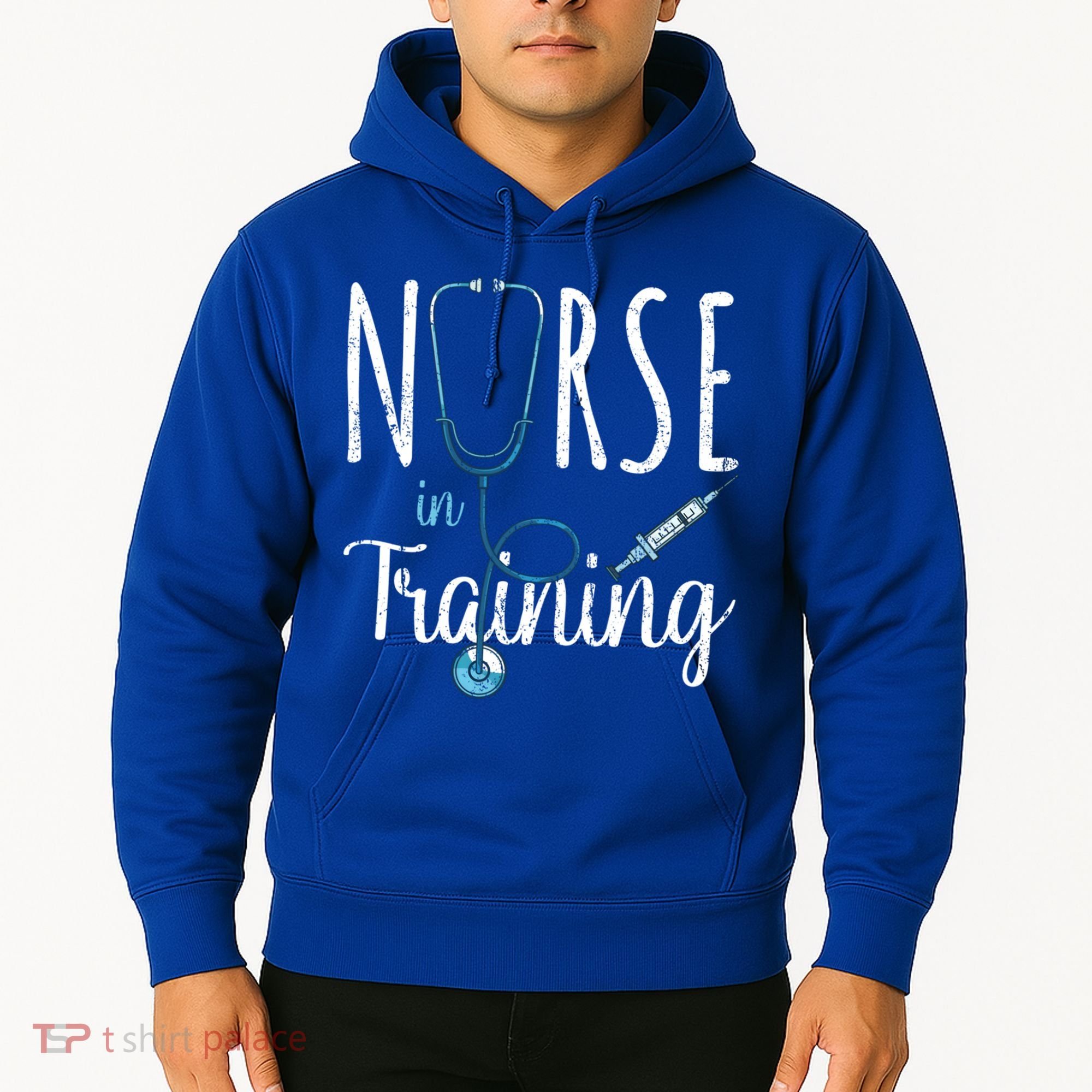 Stethoscope Future Nurse Nursing School Nursery Nurse Gift Hoodie