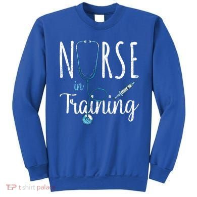 Stethoscope Future Nurse Nursing School Nursery Nurse Gift Sweatshirt