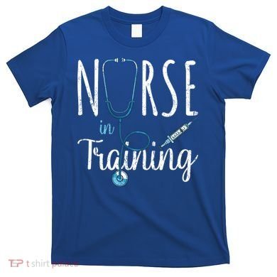 Stethoscope Future Nurse Nursing School Nursery Nurse Gift T-Shirt