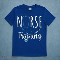 Stethoscope Future Nurse Nursing School Nursery Nurse Gift T-Shirt thumb 5