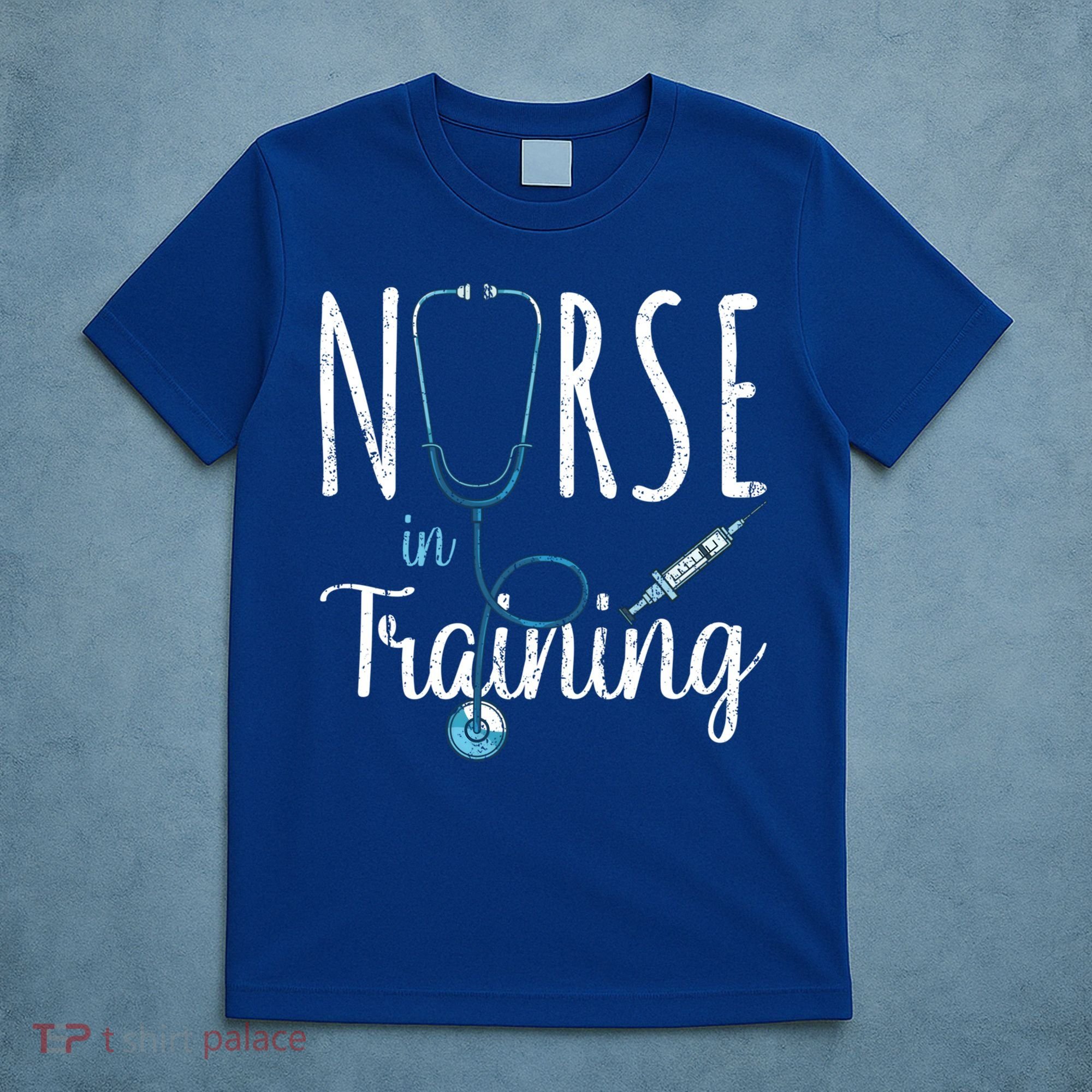 Stethoscope Future Nurse Nursing School Nursery Nurse Gift T-Shirt