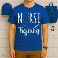 Stethoscope Future Nurse Nursing School Nursery Nurse Gift T-Shirt thumb 6