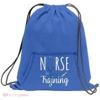 Stethoscope Future Nurse Nursing School Nursery Nurse Gift Sweatshirt Cinch Pack Bag thumb 0