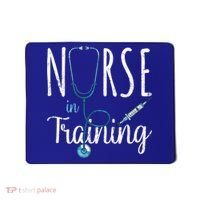 Stethoscope Future Nurse Nursing School Nursery Nurse Gift Mousepad thumb 0