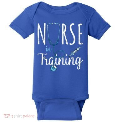 Stethoscope Future Nurse Nursing School Nursery Nurse Gift Baby Bodysuit