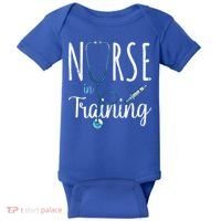 Stethoscope Future Nurse Nursing School Nursery Nurse Gift Baby Bodysuit thumb 0