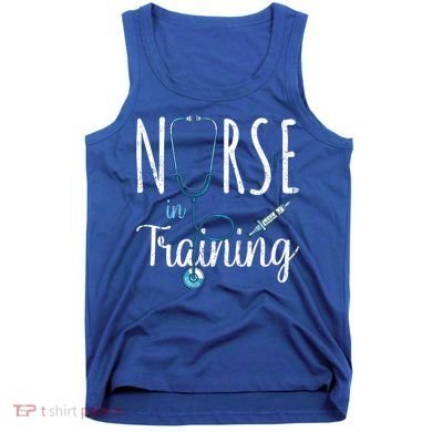 Stethoscope Future Nurse Nursing School Nursery Nurse Gift Tank Top