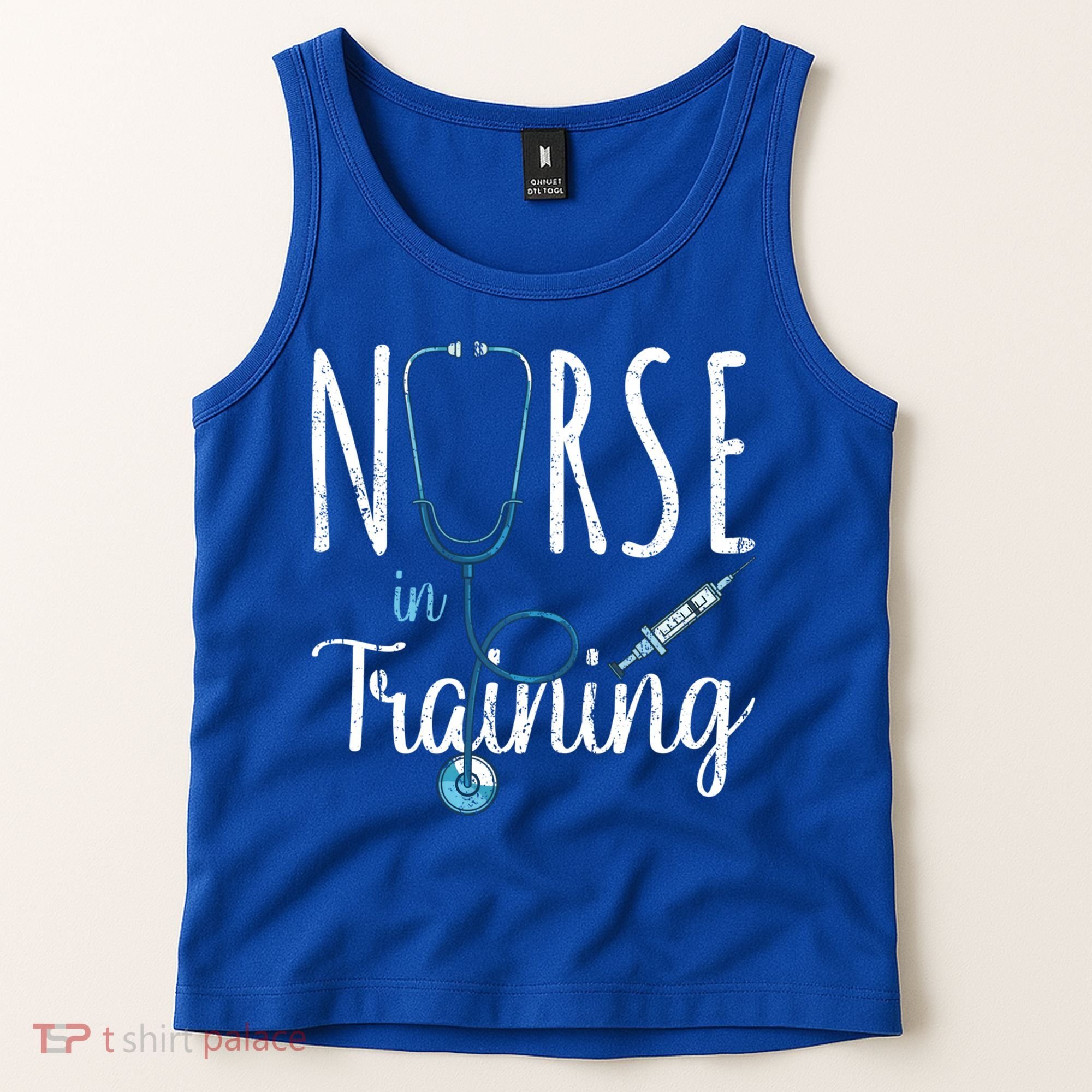 Stethoscope Future Nurse Nursing School Nursery Nurse Gift Tank Top