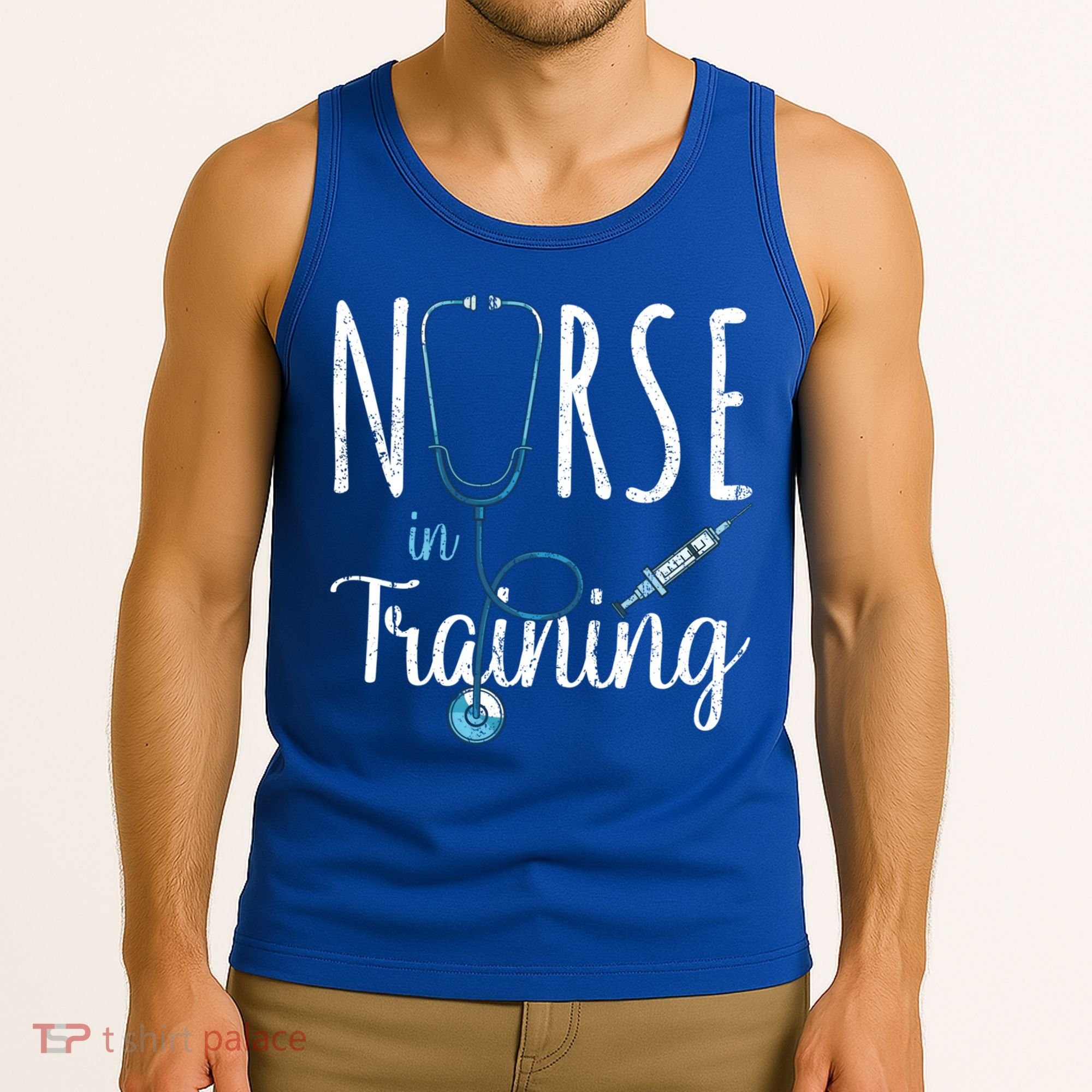 Stethoscope Future Nurse Nursing School Nursery Nurse Gift Tank Top