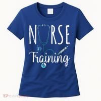 Stethoscope Future Nurse Nursing School Nursery Nurse Gift Women's T-Shirt thumb 0