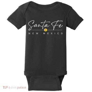 Santa Fe, New Mexico Baby Bodysuit
