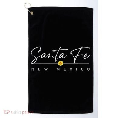 Santa Fe, New Mexico Golf Towel