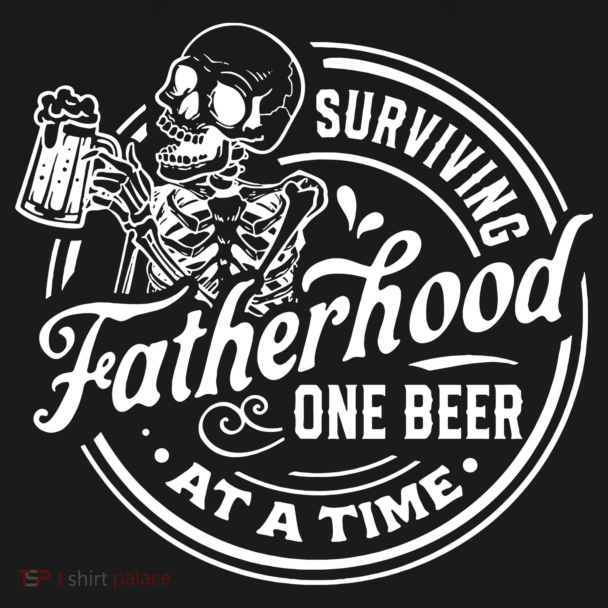 Surviving Fatherhood One Beer At A Time Fathers Day Funny Dad Be Backpack