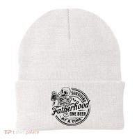 Surviving Fatherhood One Beer At A Time Fathers Day Funny Dad Be Beanie thumb 0
