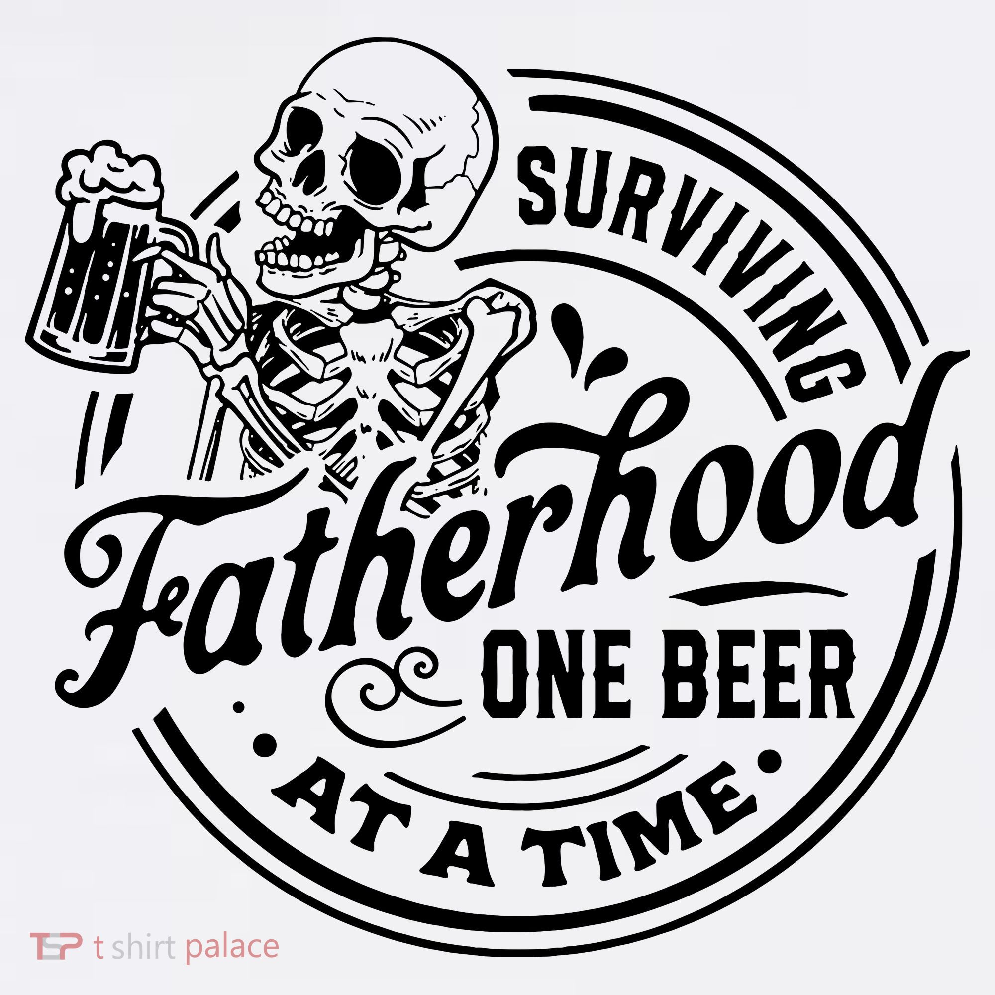 Surviving Fatherhood One Beer At A Time Fathers Day Funny Dad Be Mousepad