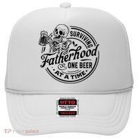 Surviving Fatherhood One Beer At A Time Fathers Day Funny Dad Be Hat thumb 0