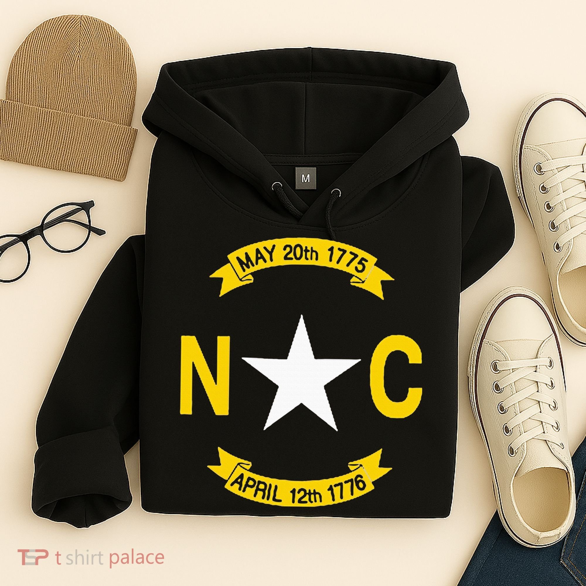 State Flag Of North Carolina Hoodie