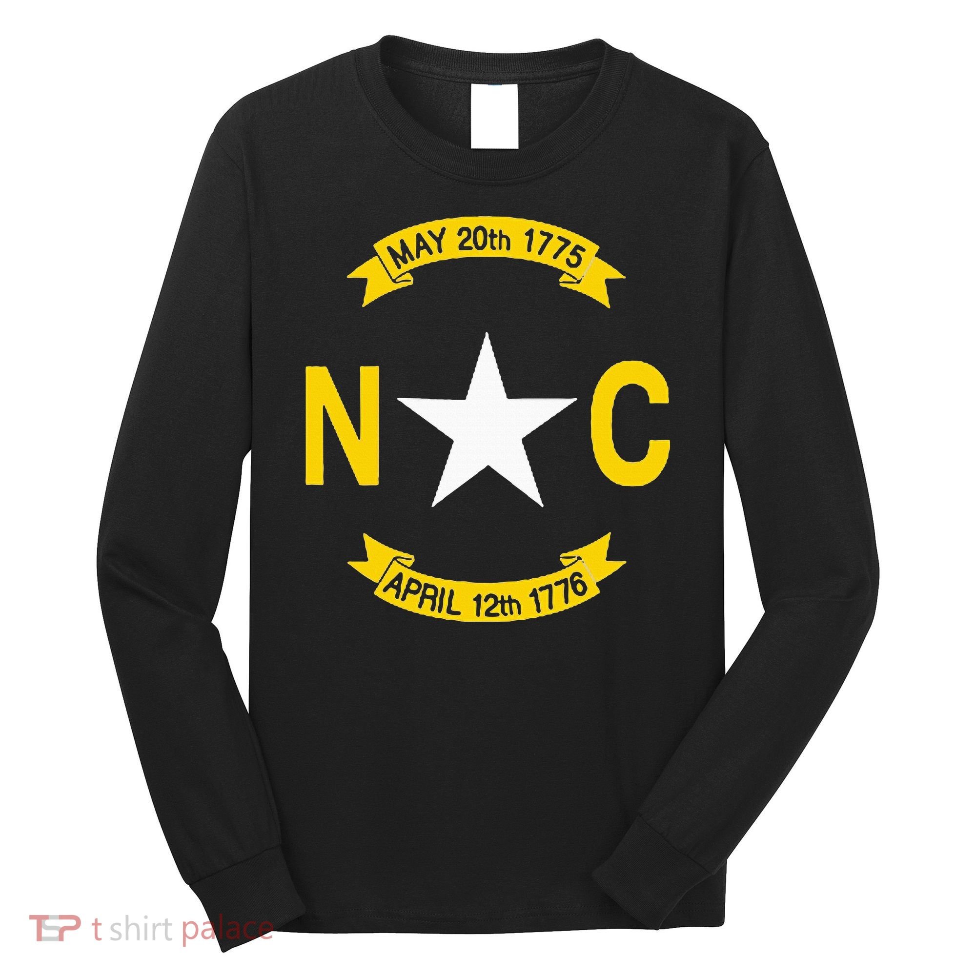 State Flag Of North Carolina Long Sleeve Shirt