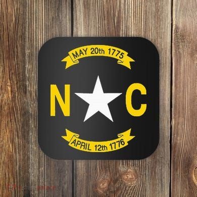 State Flag Of North Carolina Coaster