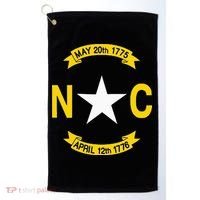 State Flag Of North Carolina Golf Towel thumb 0