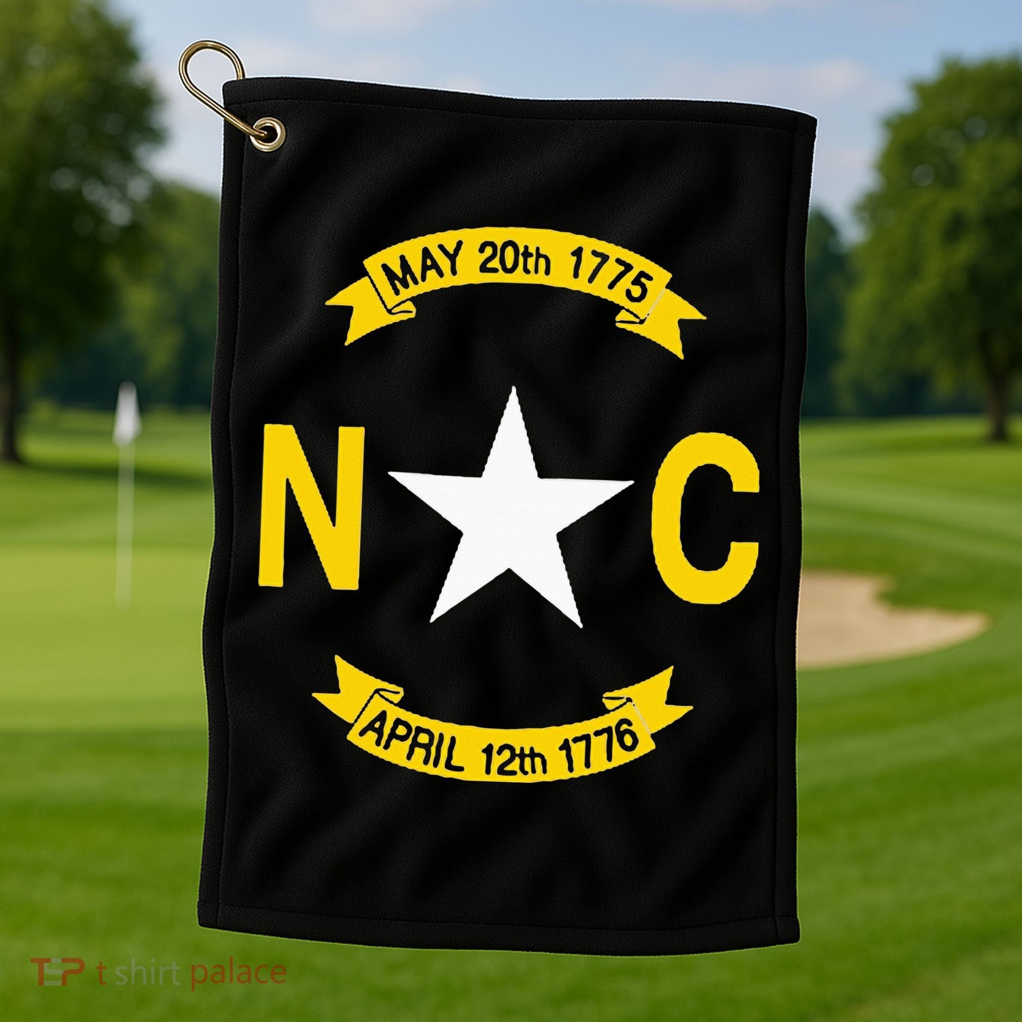 State Flag Of North Carolina Golf Towel